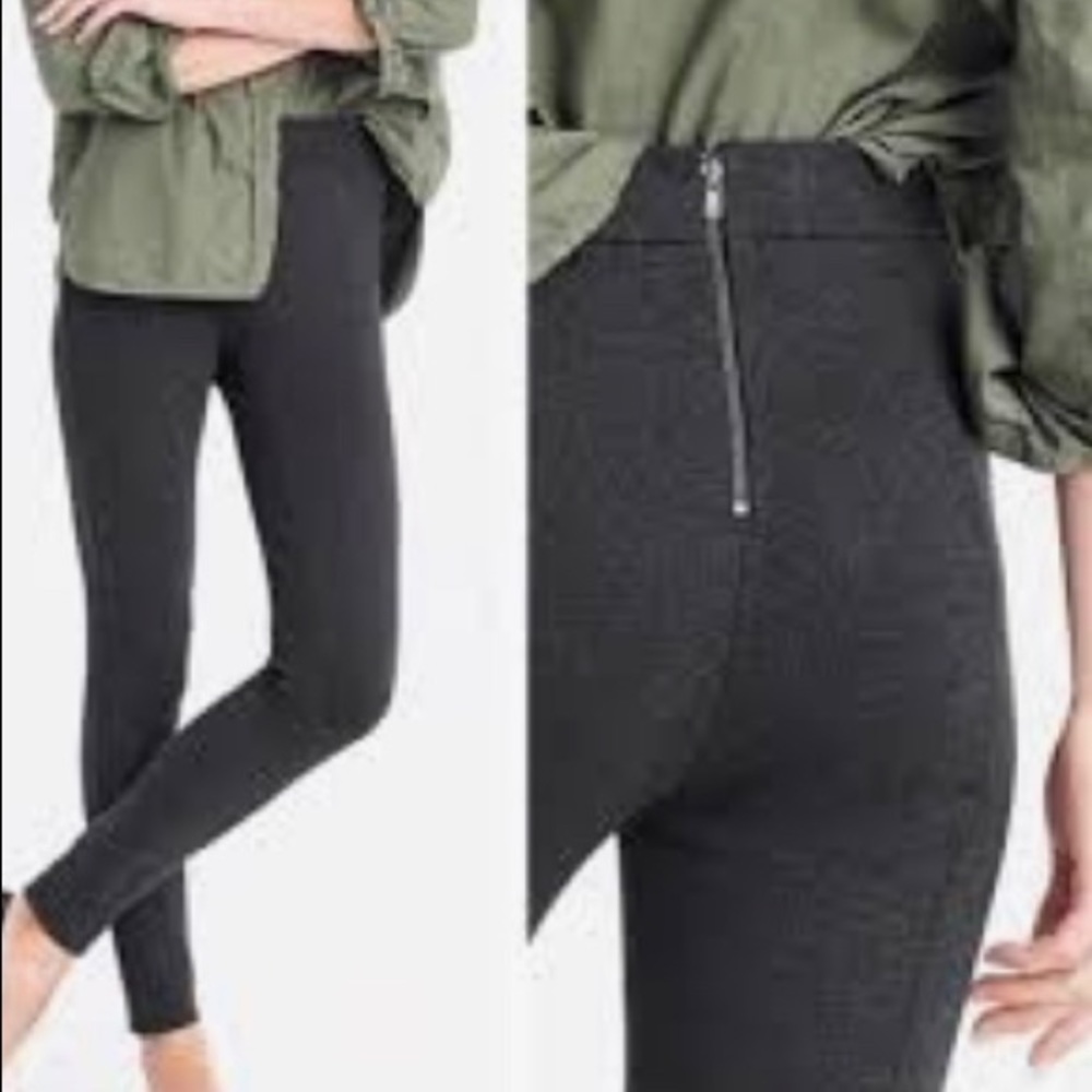 J. Crew Pixie Pant Charcoal Gray, Size 4 - image 1